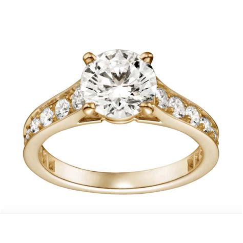 female cartier engagement rings|cartier 1 carat diamond ring.